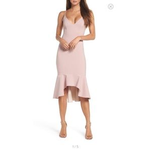 Maria Bianca Nero Dress- Christy Flounce High/Low